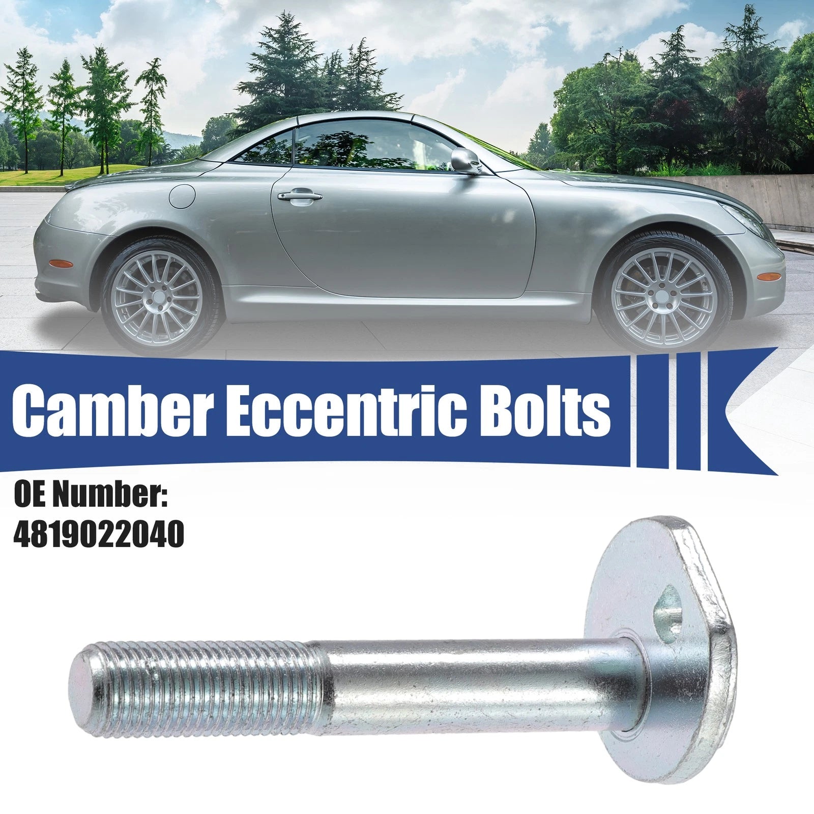 1 Pcs Lower Control Arm Adjust Bolt Replacement for Lexus SC430 (2002–2010)