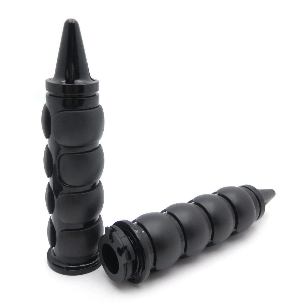 1 Pair 1" 25mm Black Handlebar Grips for Harley Davidson XL (2000–2023)