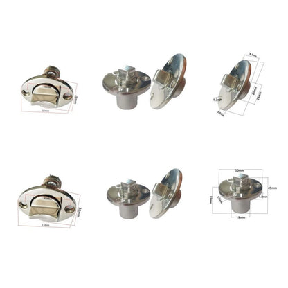 Stainless Steel Boat Drain Connector for Yachts