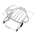 Chrome Luggage Rack Docking Hardware Kit for Harley Electra Glide (2009–2013)