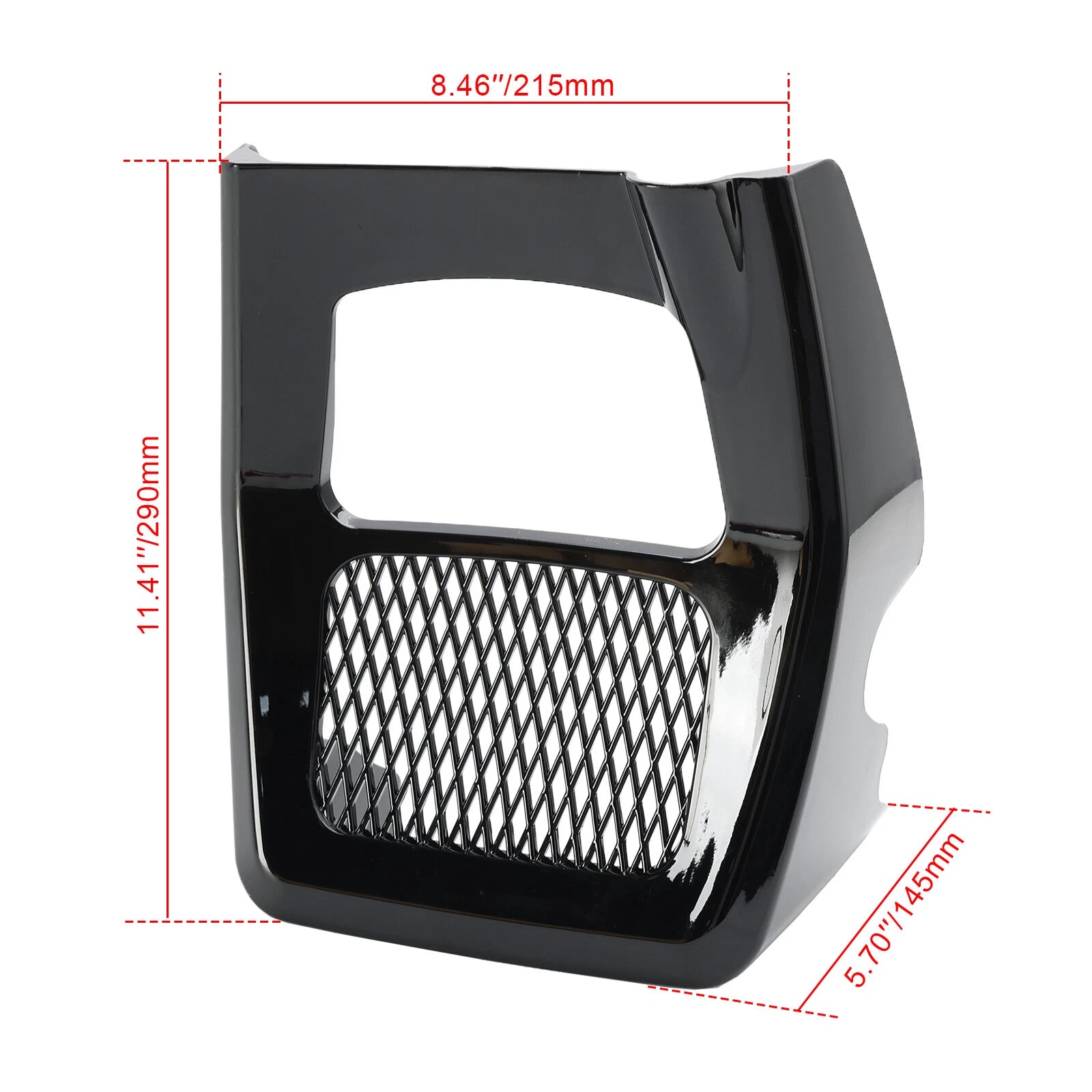 Fairing Spoilers Chin Cover for Road King, Street Glide, Electra Glide (2017–2024)