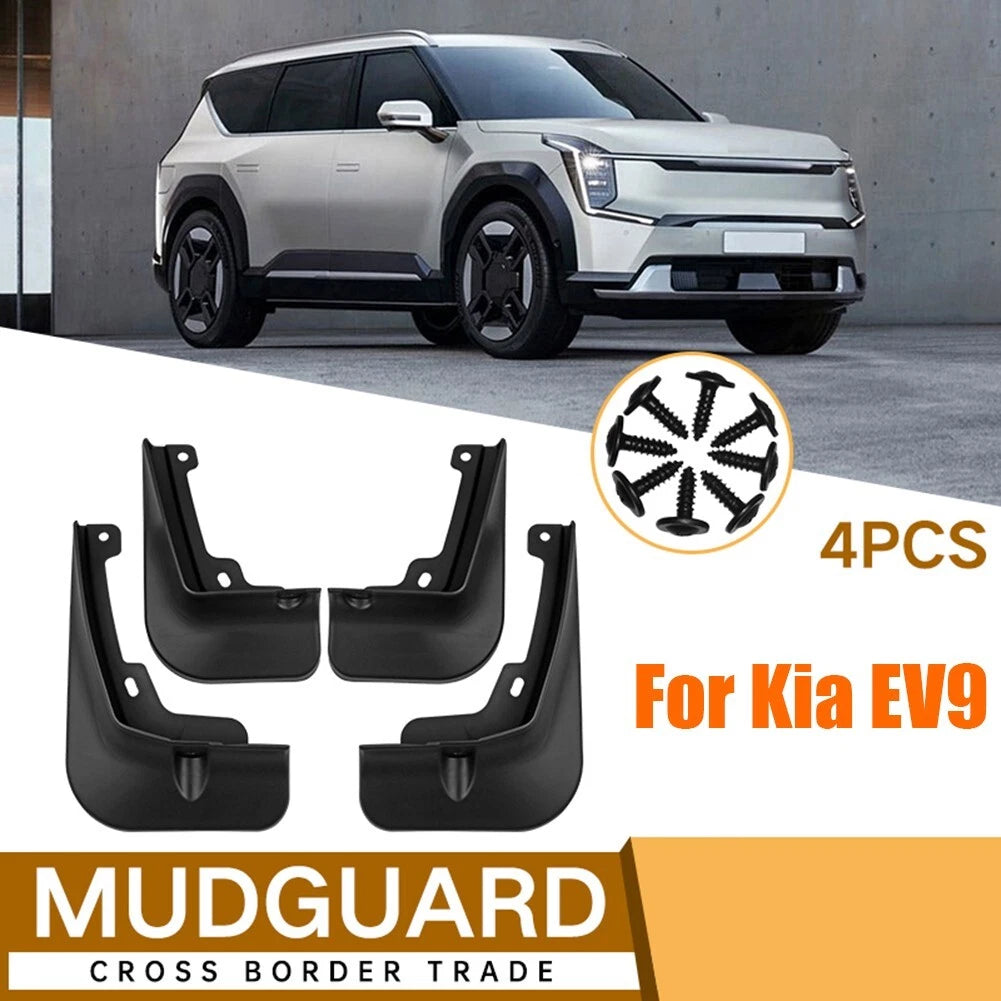 Mud Flaps for KIA EV9 (2024–2024) Front and Rear Wheel Protection