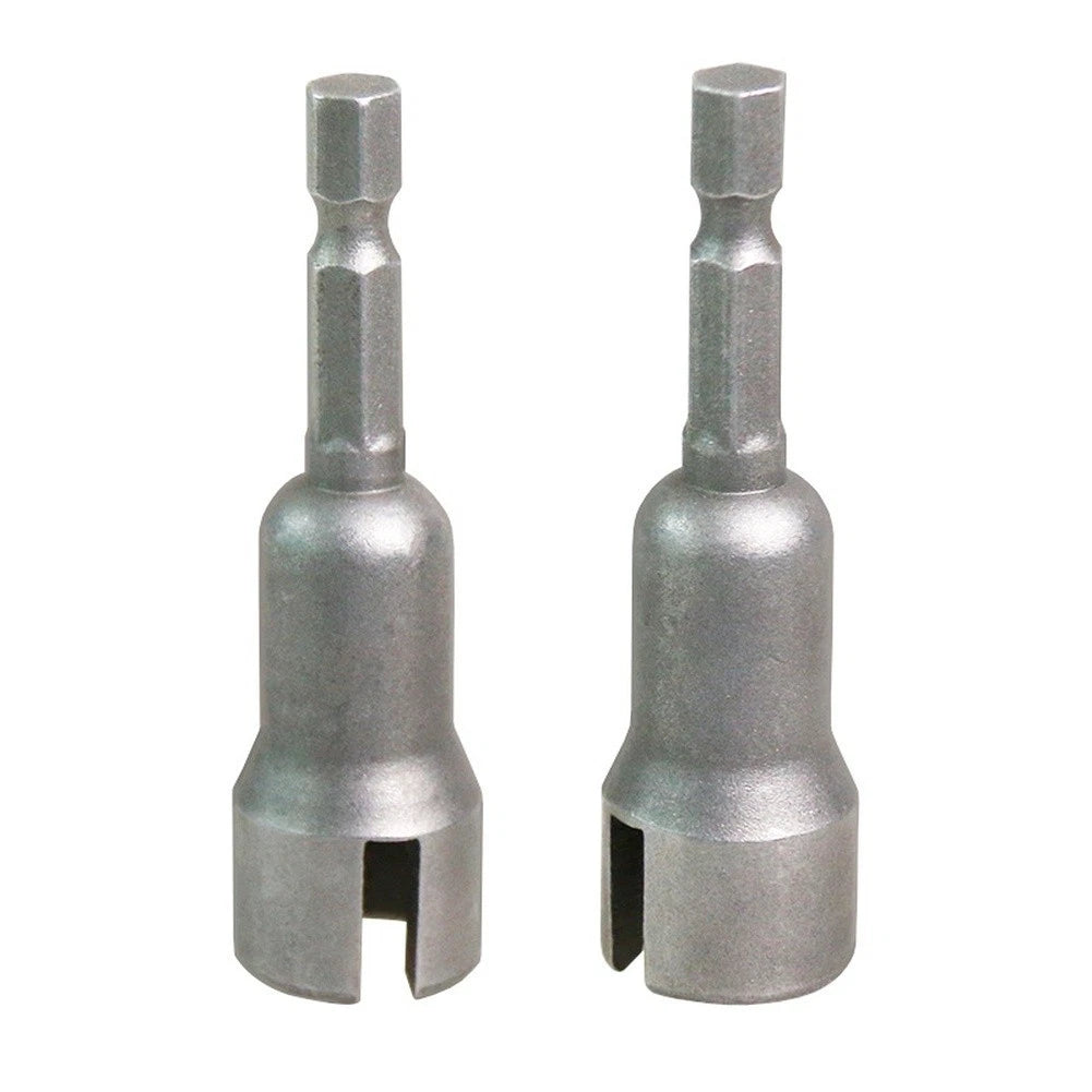 Alloy Forged Slotted Butterfly Nut Socket Wrench 14 Hex Drive