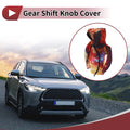 Gear Shift Knob Cover for - Red Polyester 3D Printed