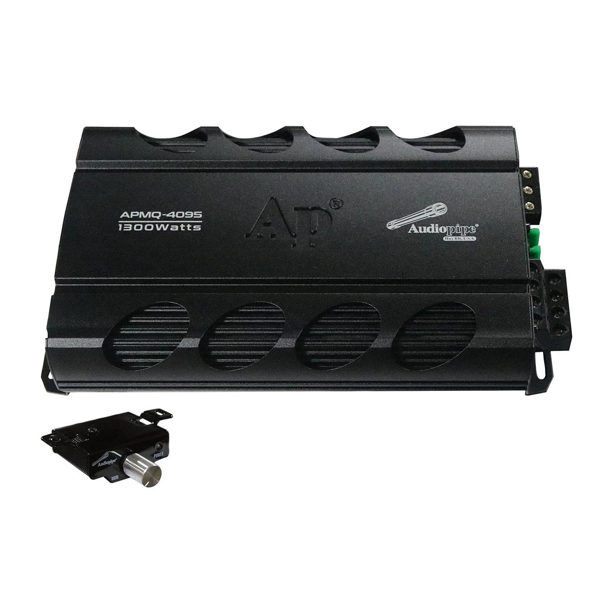 Audiopipe Mini 4 Channel Amplifier APMQ4095 (1300W MAX/500W RMS)