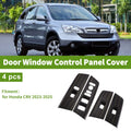 4Pcs Window Switch Bezel Cover Replacement for Honda CRV (2023–2025)