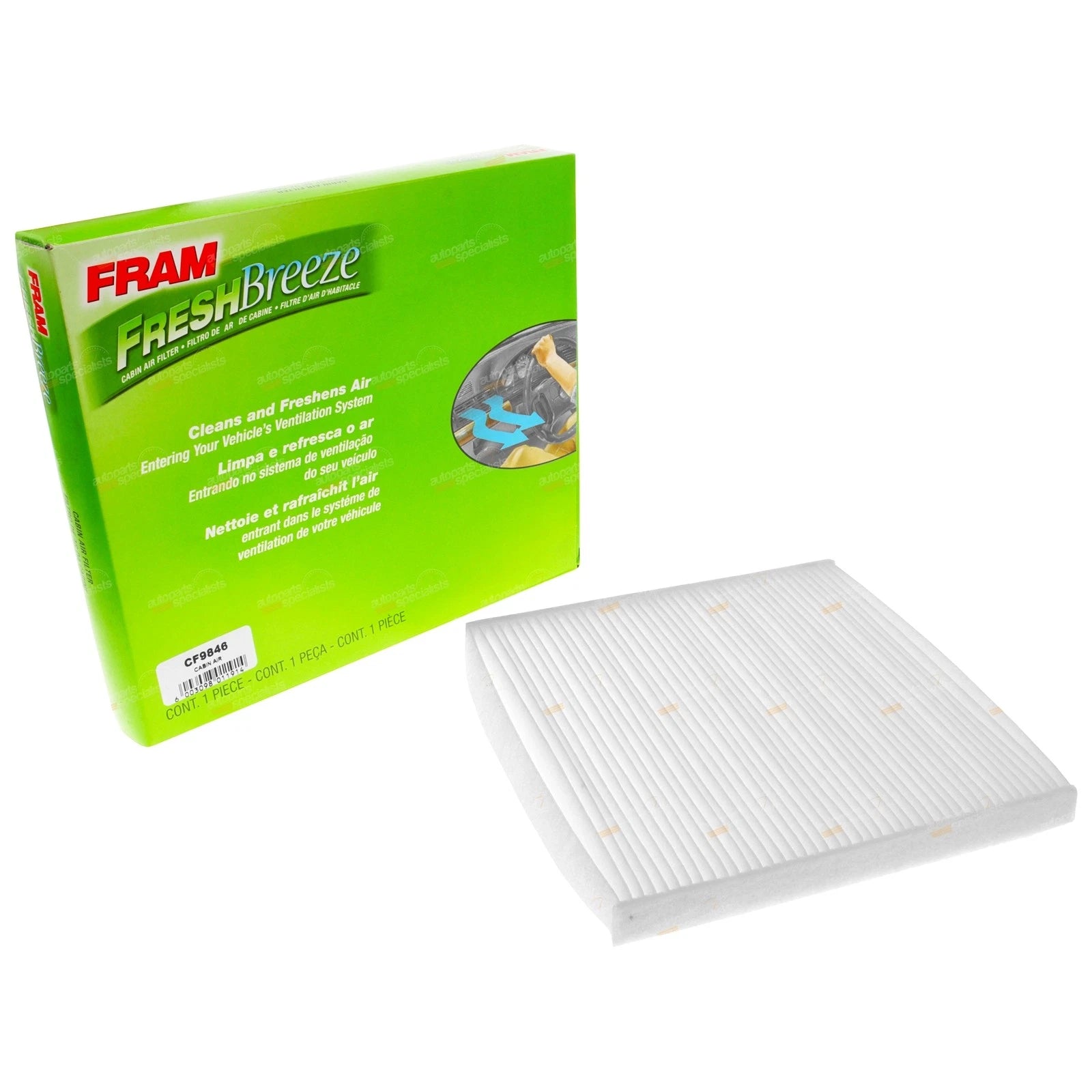 Fram Cabin Filter for Subaru Outback (2003–2009)