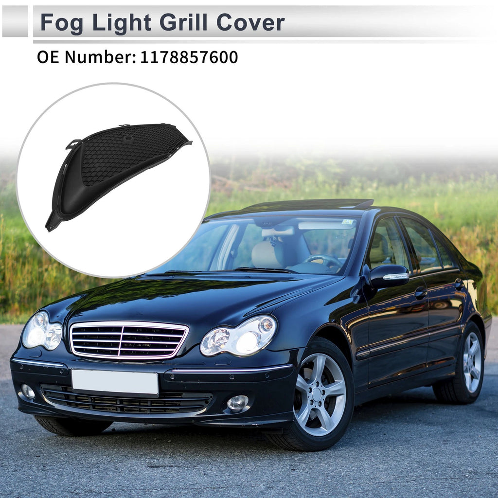 Front Right Fog Light Grill Replacement for Mercedes W117 (2016–2019)
