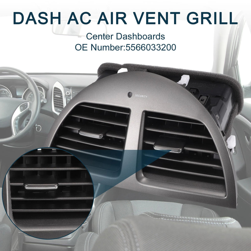 Center Dash A C Outlet Air Vent Panel Replacement for Lexus ES350 (2007–2009)