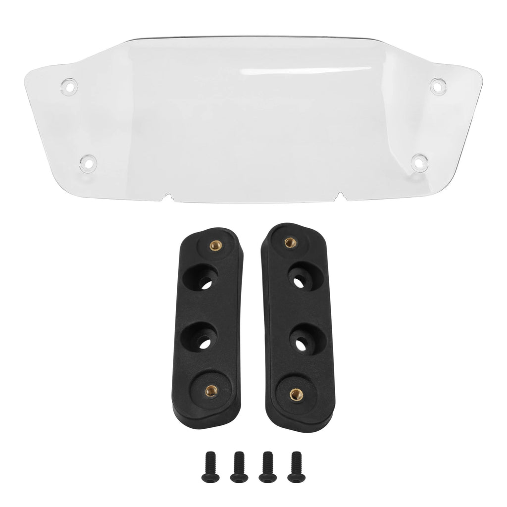 7" Clear Windshield & Bracket Riser for Harley CVO Street Glide (2023–2025)