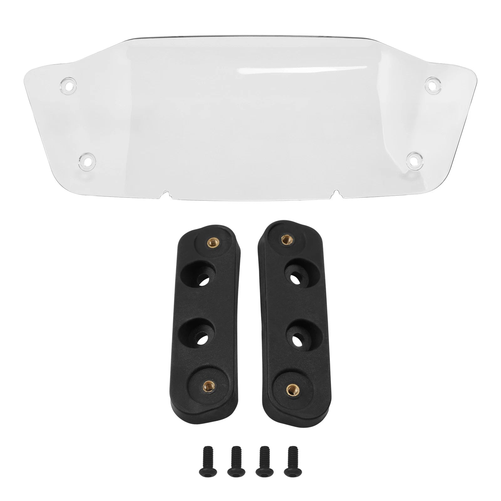7" Clear Windshield & Bracket Riser for Harley CVO Street Glide (2023–2025)