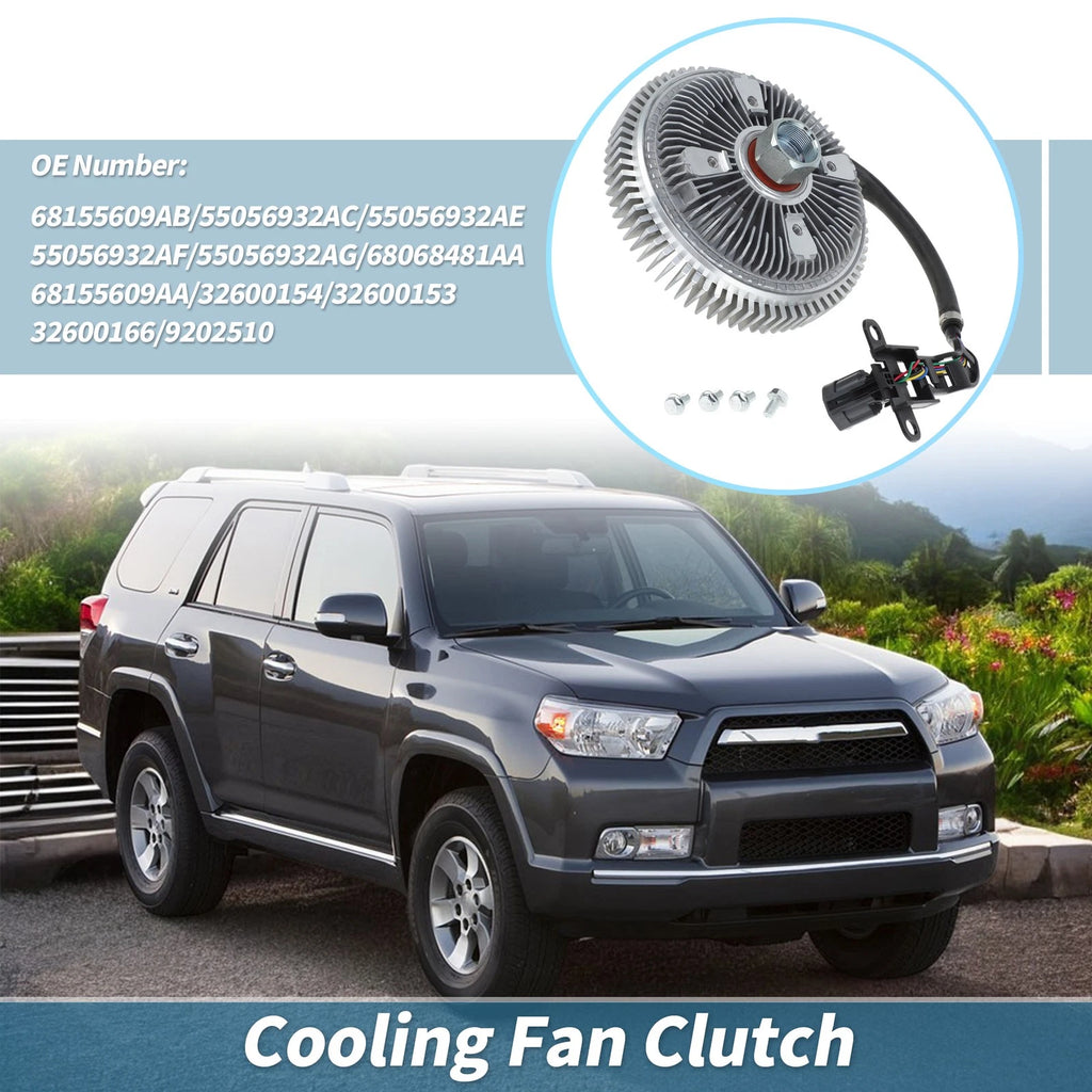 Cooling Fan Clutch Replacement for Dodge Ram 2500 3500 (2011–2013)