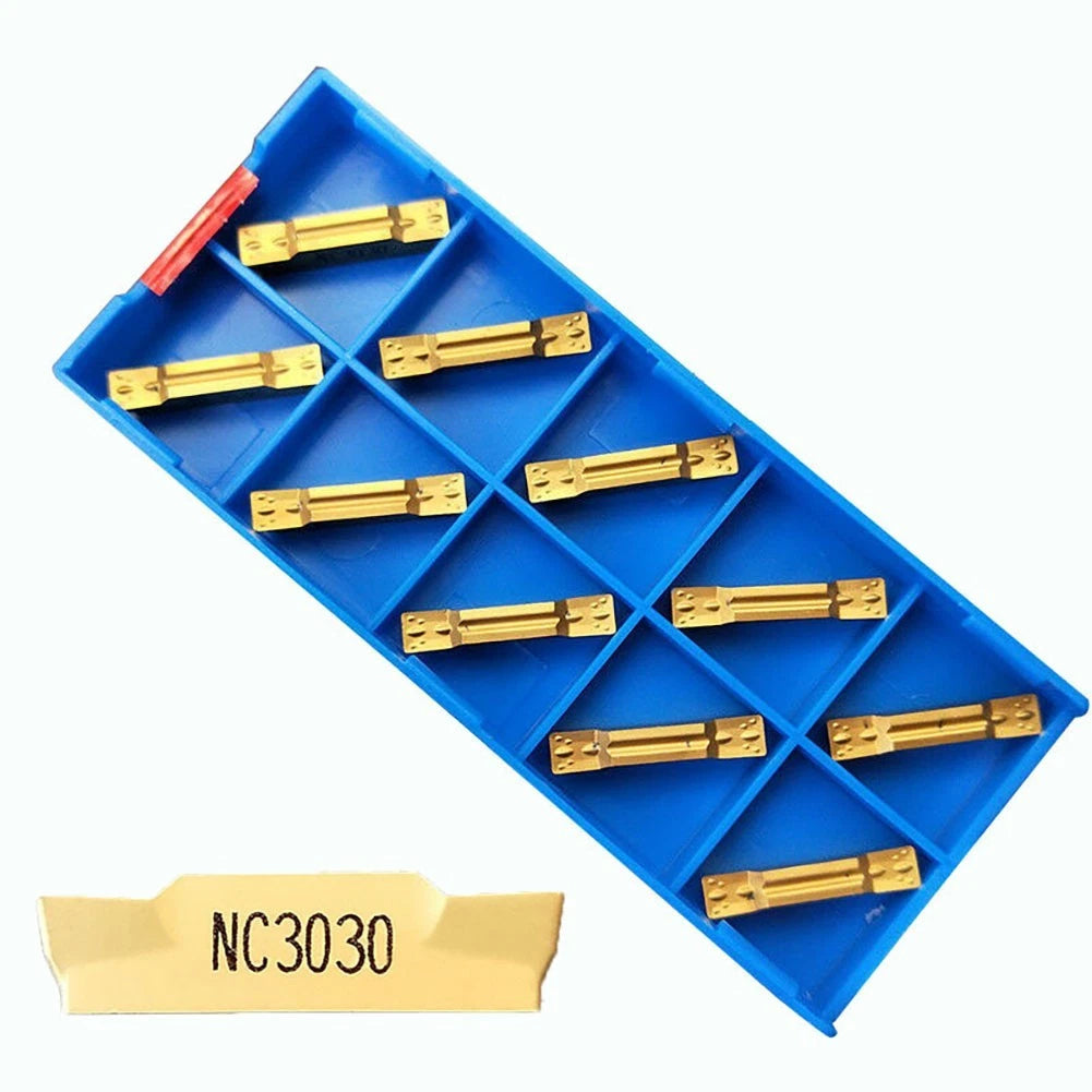 10 Pcs Grooving Blade MGMN400-M NC3030 for Machining