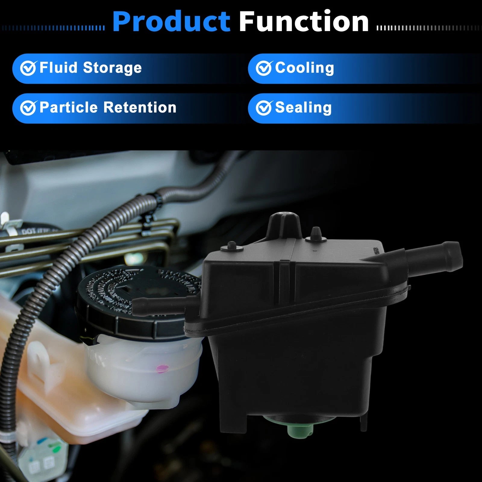 Power Steering Pump Reservoir Tank for Audi TT (2000–2006)