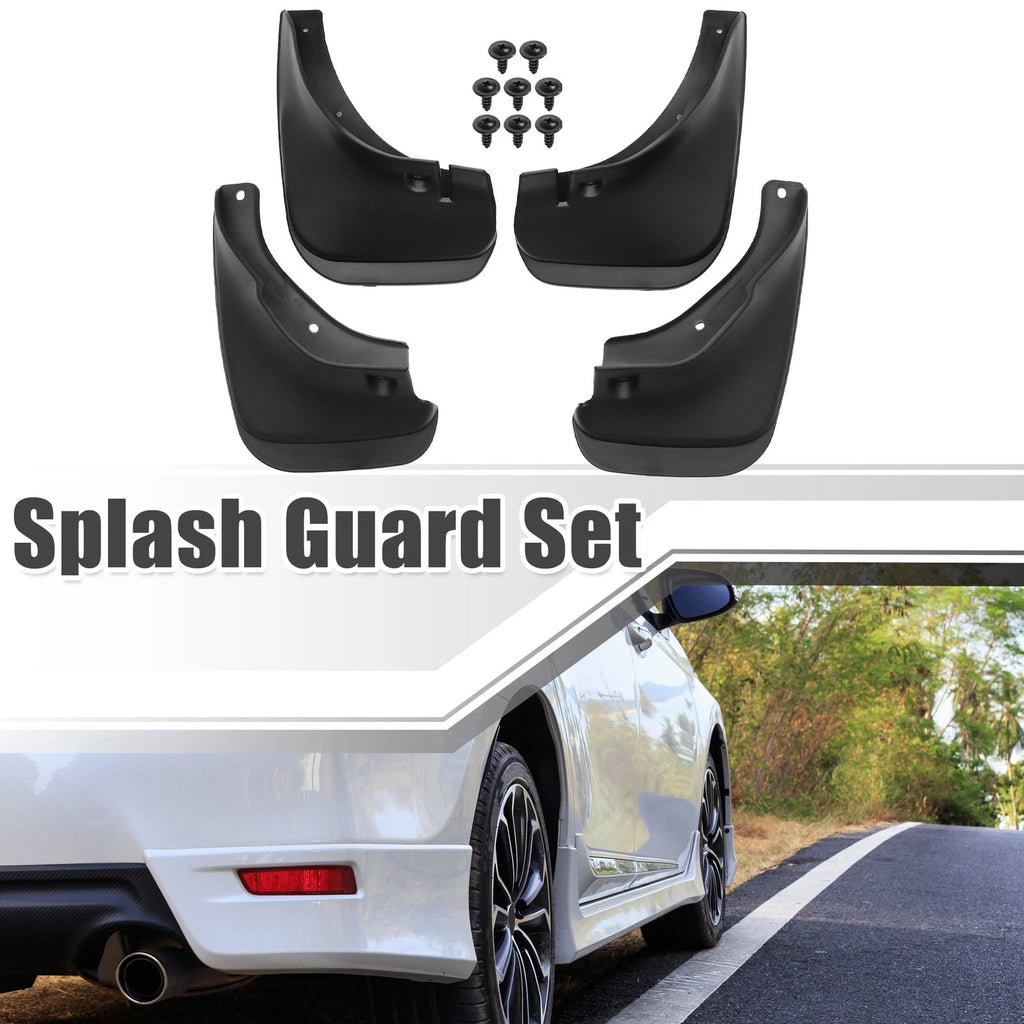 Front Rear Mud Flaps Splash Guards Replacement for Toyota Corolla (1993–1997)