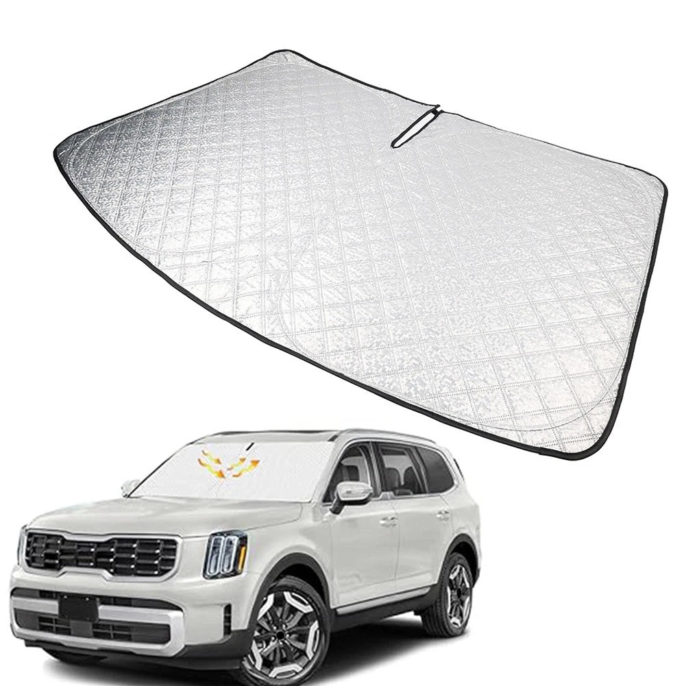 Foldable Windshield Sun Shade for Kia Telluride (2020–2025)