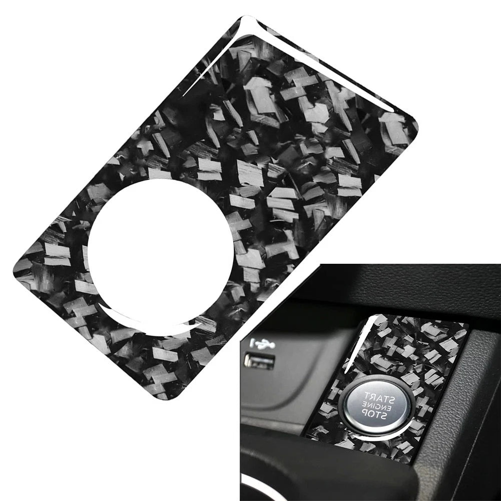 Engine Start Stop Push Button Panel Cover Trim for Audi A4 B9 S4 A5 (2016–2023)