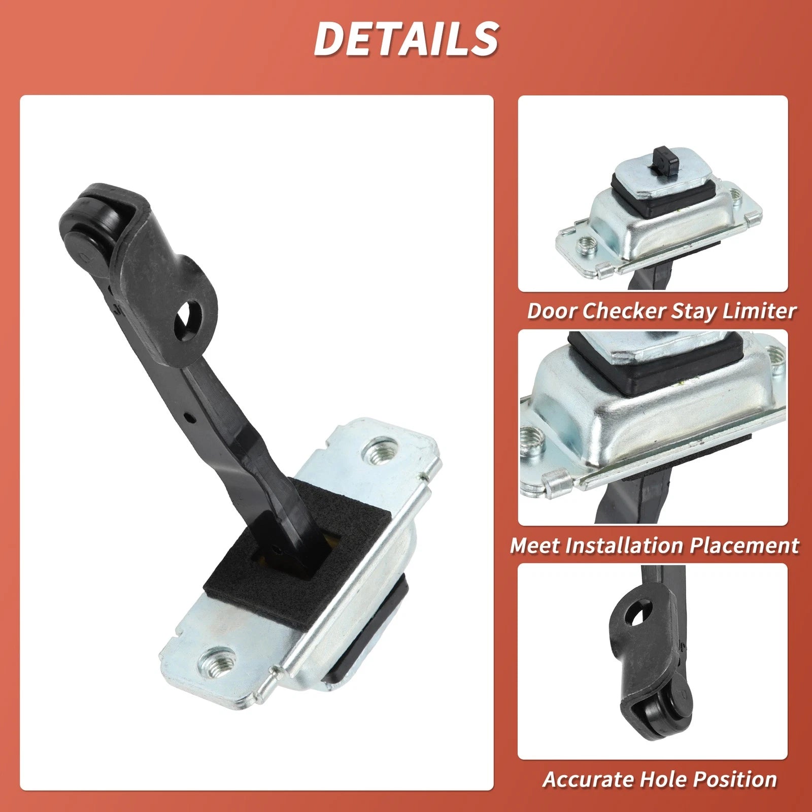 Front Left Door Check Strap for Hyundai Accent (2006–2011) No.793801G000