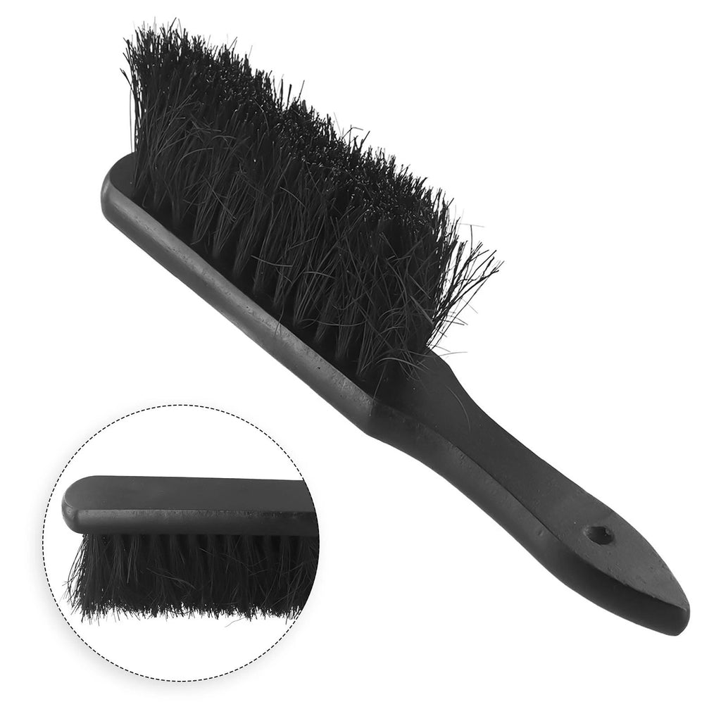 Fireplace Brush with Wooden Handle for Home Stoves (Replacement Tool)