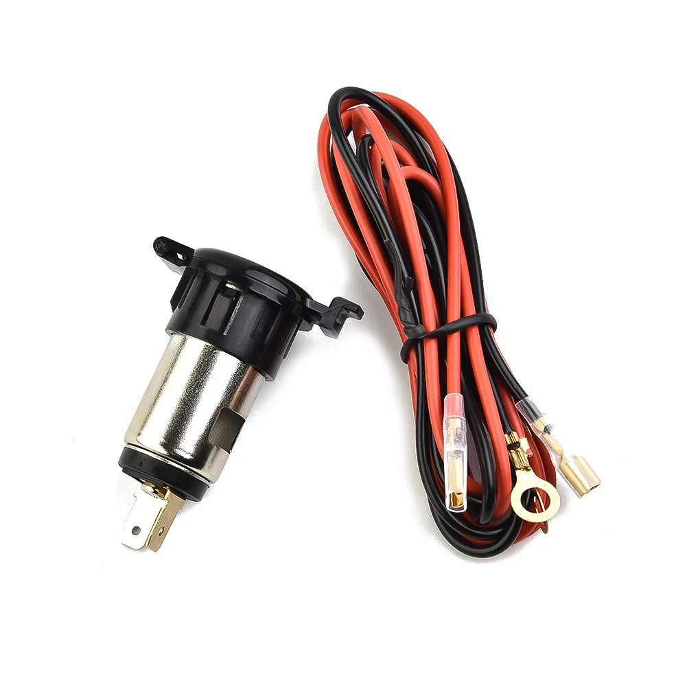 Multifunctional Car Power Adapter with Waterproof USB Charger for Universal Use