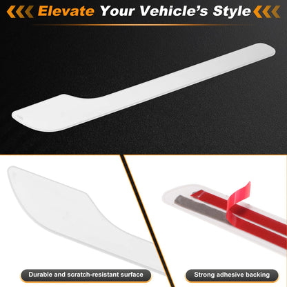 4X Handle Protective Film for Tesla Model 3 (2023–2024) Baking Paint White