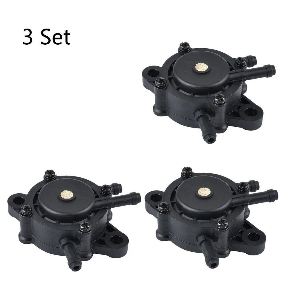 3Pcs Fuel Pump for Briggs & Stratton Kohler (491922, 808656, 24 393 16-S, 24 393 04-S)