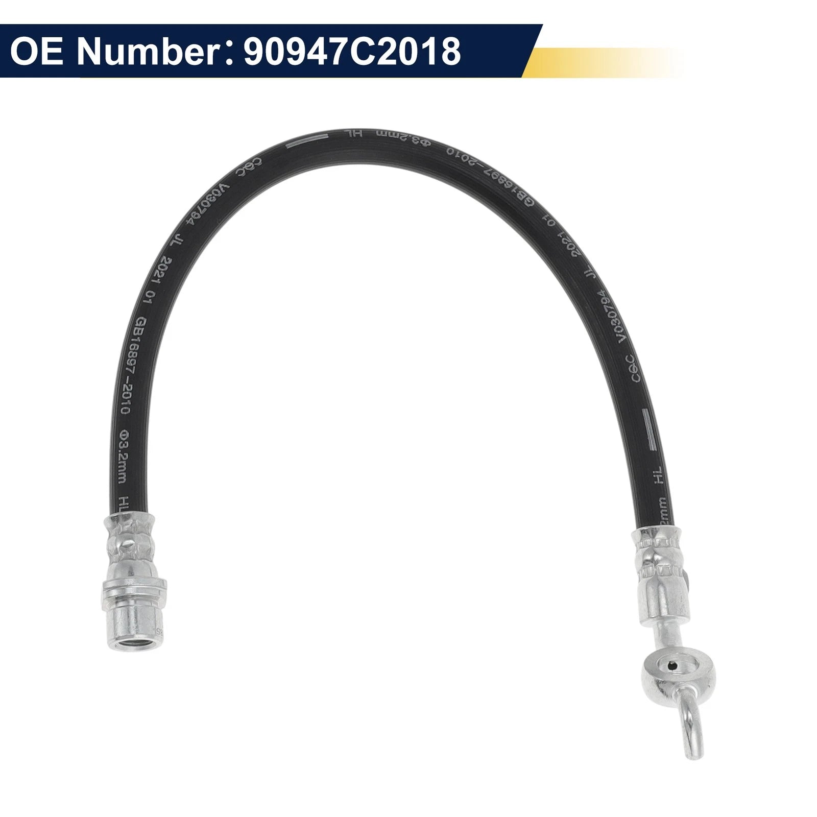 Front Left Right Brake Hydraulic Hose Replacement for Lexus IS250 (2006–2013)