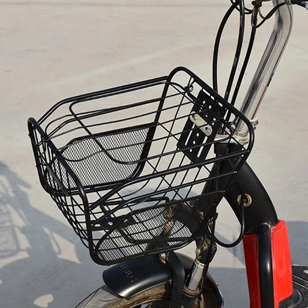1pc Front Bicycle Basket for Bike Scooter Storage Holder