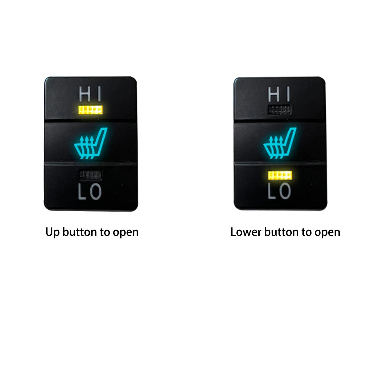 ON-OFF-ON Dashboard Control Switch Button for Toyota Mitsubishi