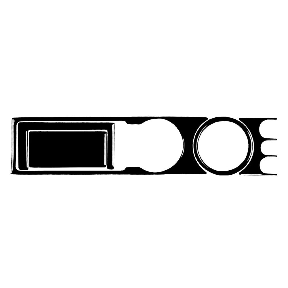 Water Cup Holder Panel Cover Trim Kit for BMW 3 Series E36 (1994–1996)