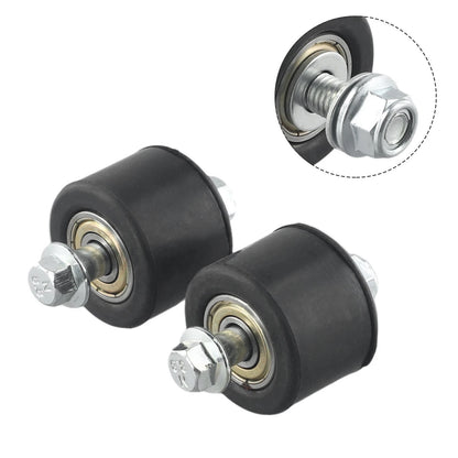 2X Motorcycle Chain Roller Sprocket for Upper Lower Swingarm
