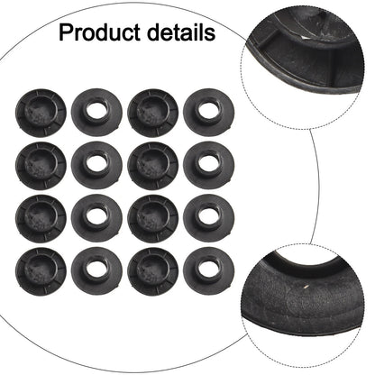 16pcs Floor Mat Clips for Mercedes-Benz