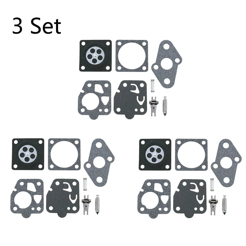 3X Carburetor Kit for Kawasaki TG20 TG24 TG25 TG33 TD24 TD25 TD33