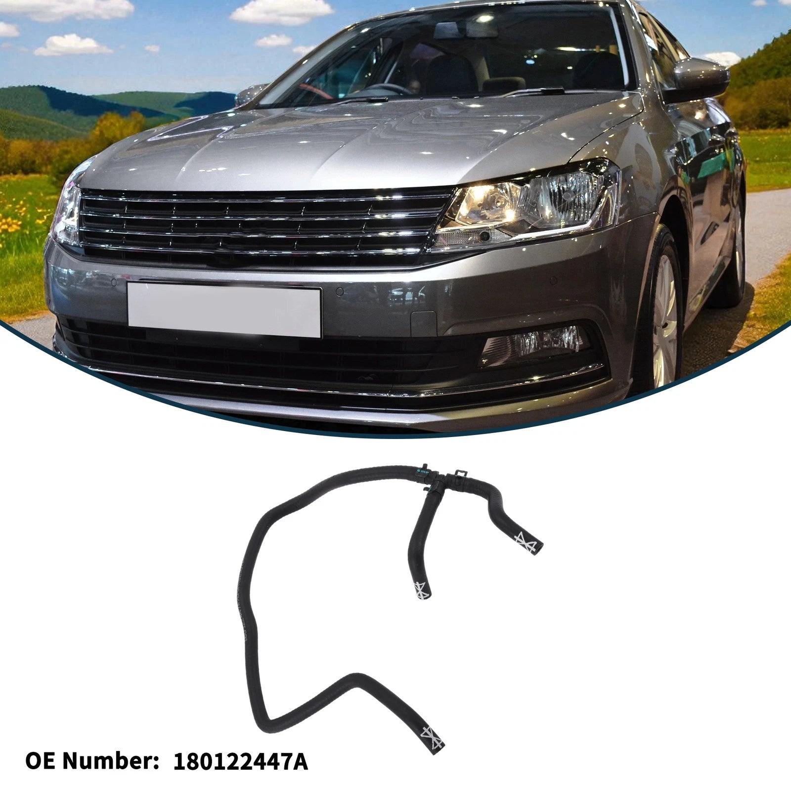 Radiator Hose for Volkswagen Lavida 2015 Replacement Plastic Coolant Pipe