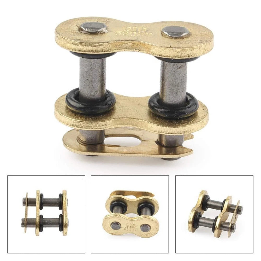 2Pcs 530HV Master Chain Connector Link O-rings for Honda Yamaha Motorcycle