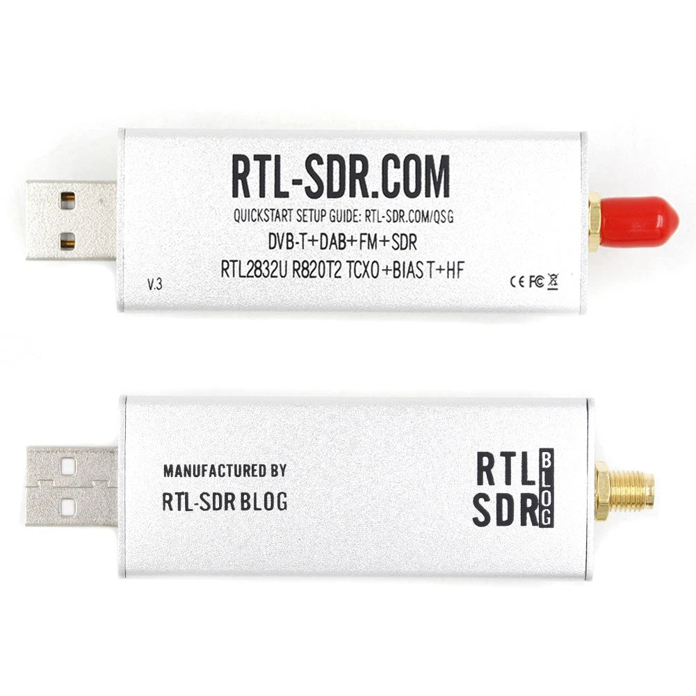 RTL-SDR R820T2 RTL2832U TCXO SMA Dongle Adapter for Software Defined Radio