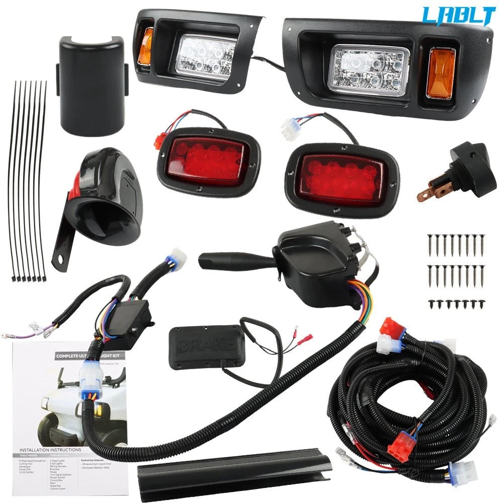 LED Headlight Tail Light Kit for Club Car DS (12V)