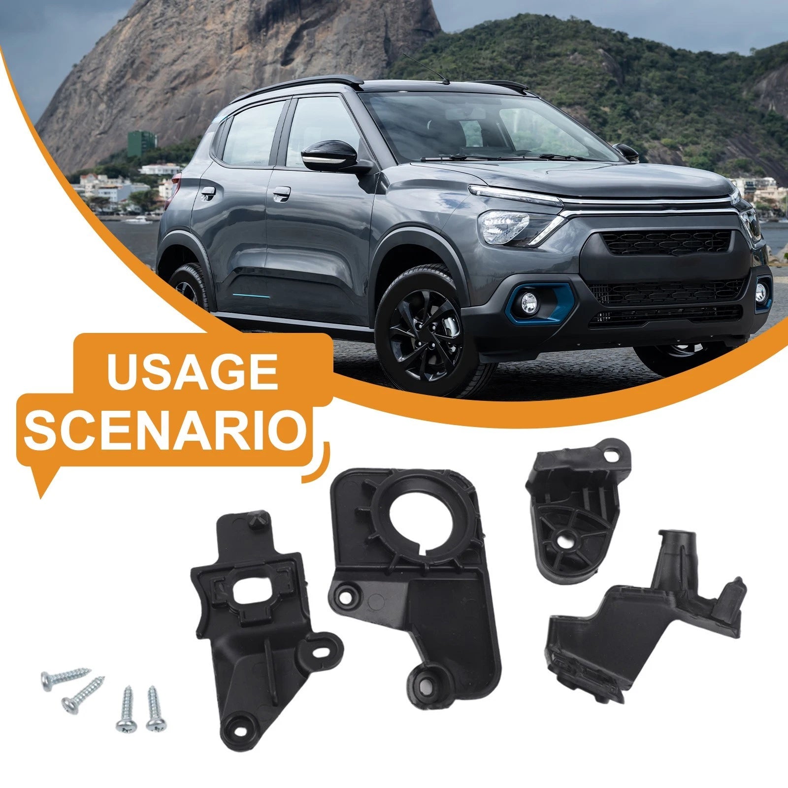 Headlight Mount Right Side for - Plastic