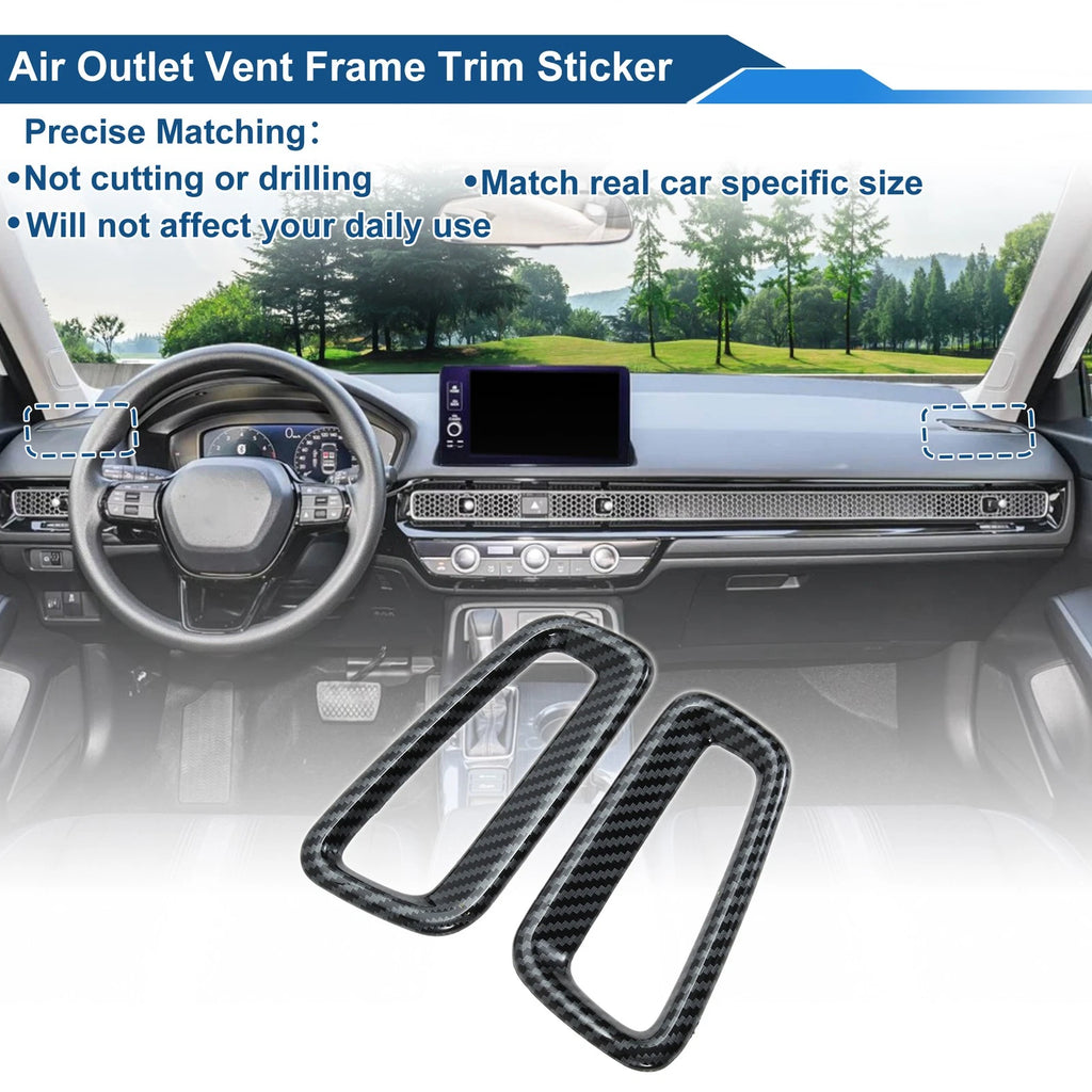 Center Console Air Vent Cover Trim Kit Pair for Ford Explorer (2011–2019)
