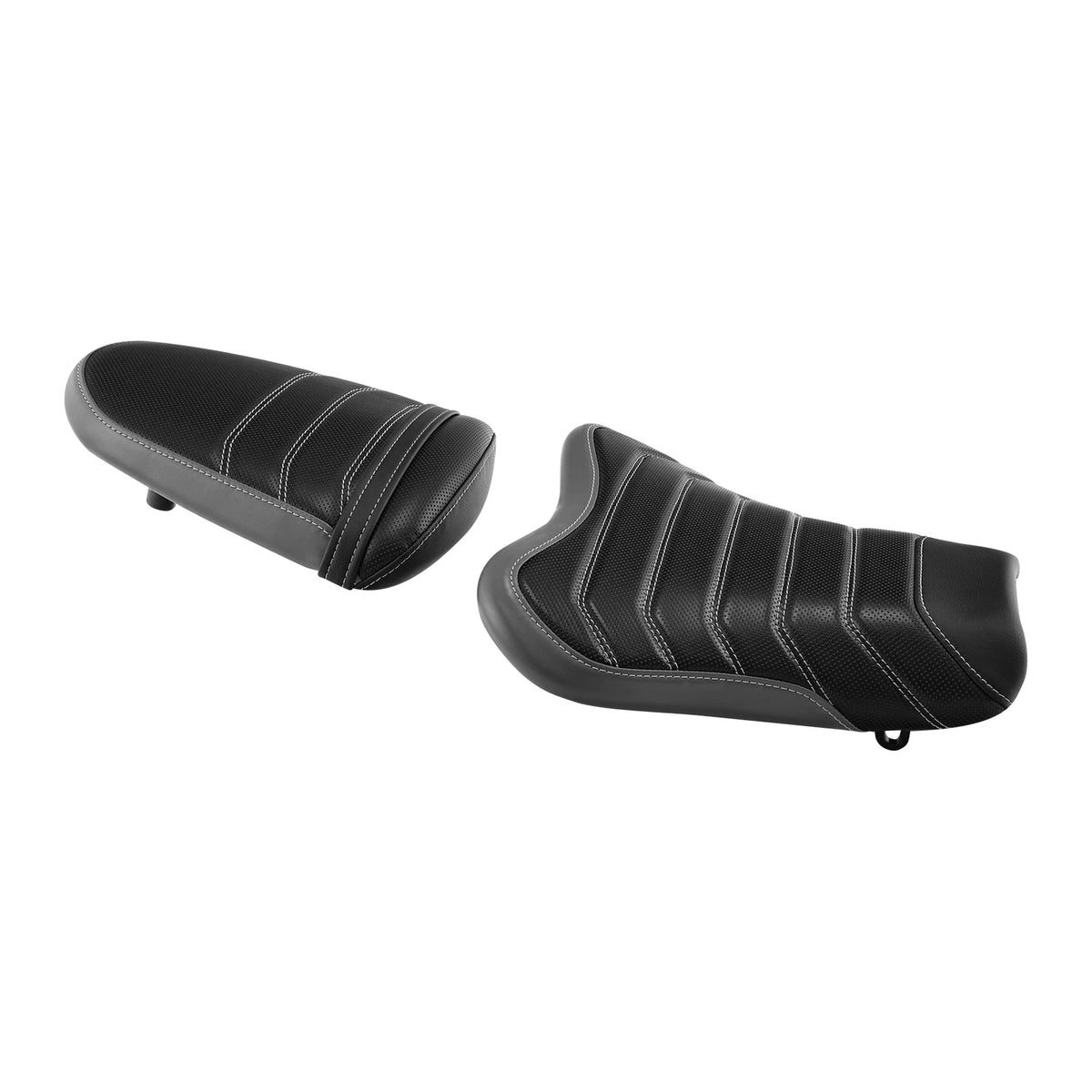 Driver & Passenger Seat for Suzuki GSXR1000 (2005–2006) Black Gray
