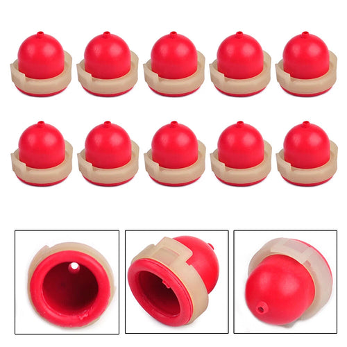 10Pc Primer Bulb Replacement for B&S 3-4HP (694395, 496115, 4180, 5085H, 5085K)