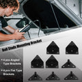 8pcs Ball Studs Mounting Brackets for Gas Strut Shock Lift Support