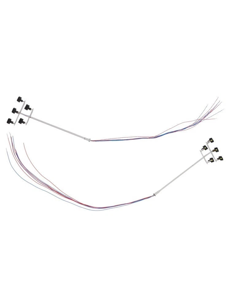 Street Light Set of 2 for N Scale Model Railway (10cm)