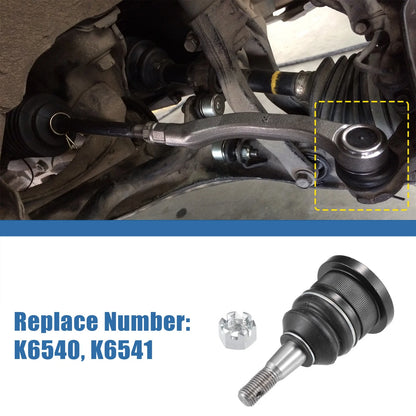 Set of 4 Front Upper Lower Ball Joints K6540/K6541 for Cadillac Escalade EXT (2002–2006)