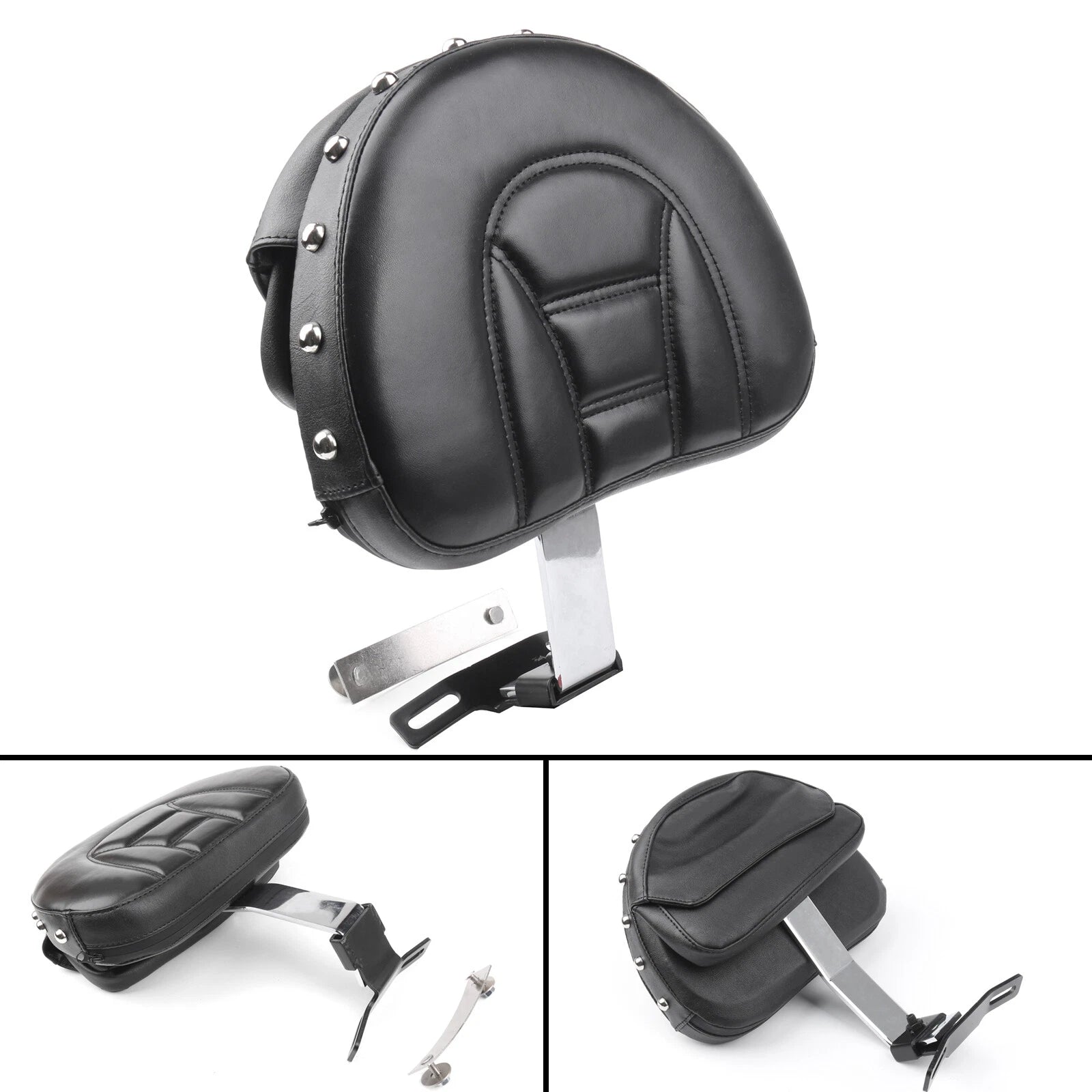 Driver Seat Backrest Pad for FLSTF Heritage Softail (2007–2017)