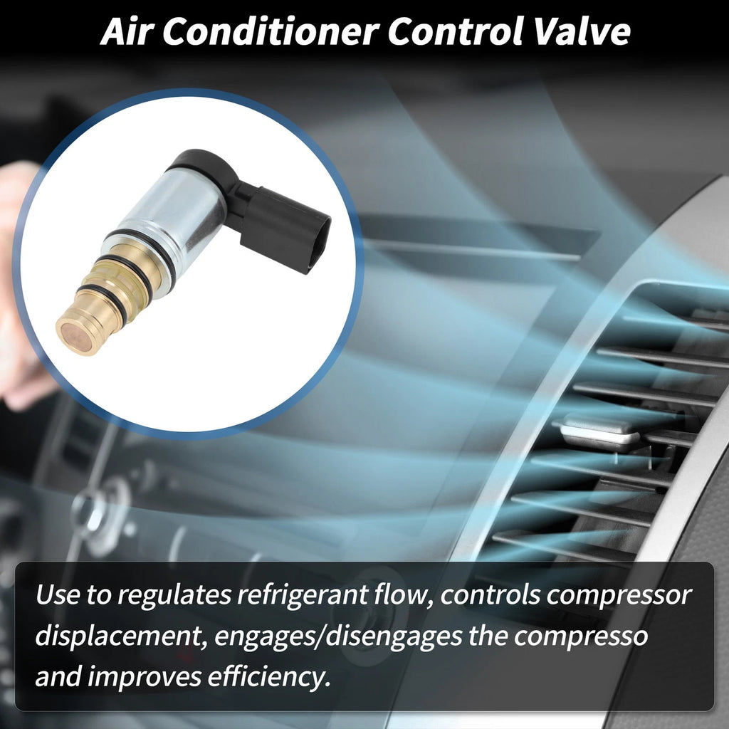 AC Compressor Control Solenoid Valve Replacement for Volkswagen Audi (2011–2018)