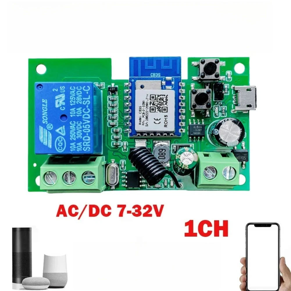 Smart Switch Module with Relay for EWELINK (5V 32V)