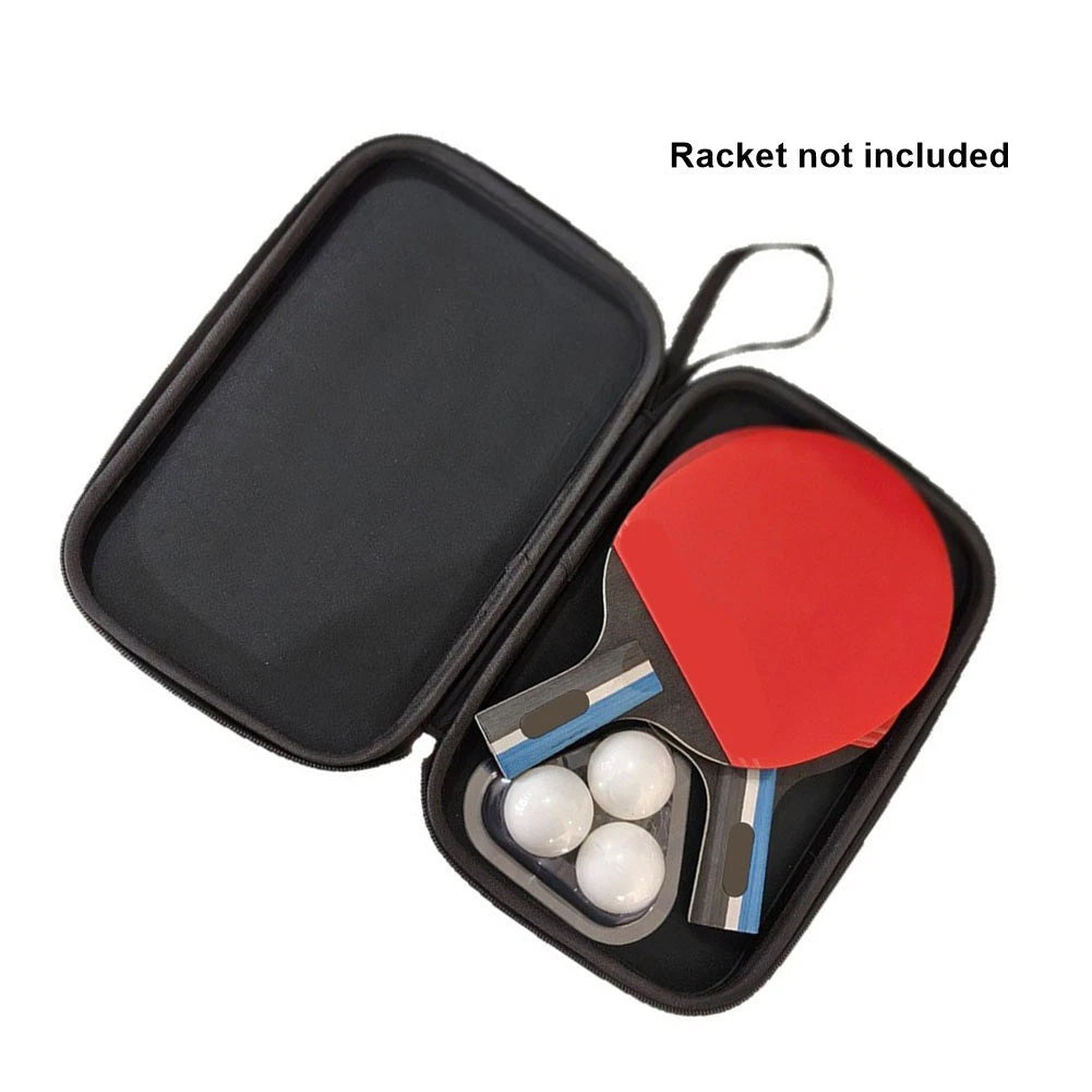 Secure Elastic Strap Table Tennis Bag with Mesh Pocket Design 30x20x6cm