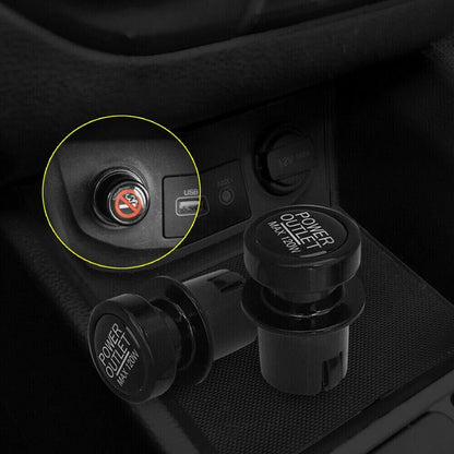 ABS Plastic Outlet Cover Cap for Auto Car 12V
