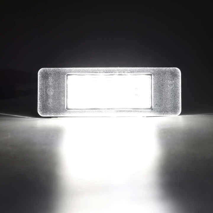 2X White LED License Plate Lights for Infiniti Q50 (2014–2017)